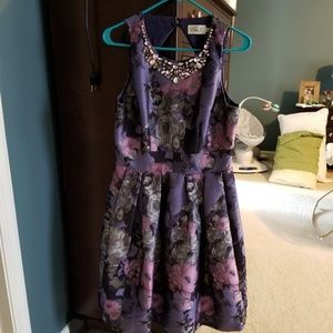 Purple Eliza J dress